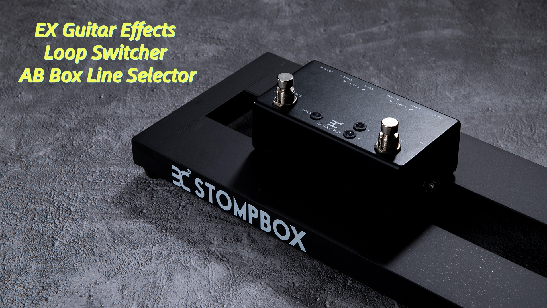 Amazon.com: EX Guitar Effects Loop Switcher Passive Channel